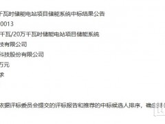 0.607元/Wh！寧德時(shí)代中標(biāo)國信江蘇常州100MW/200MWh儲(chǔ)能系統(tǒng)采購